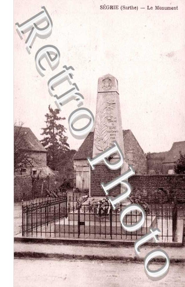 le monument en 1927