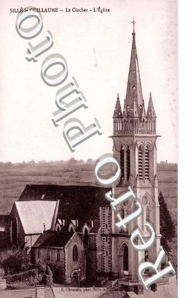 Le clocher - l'eglise