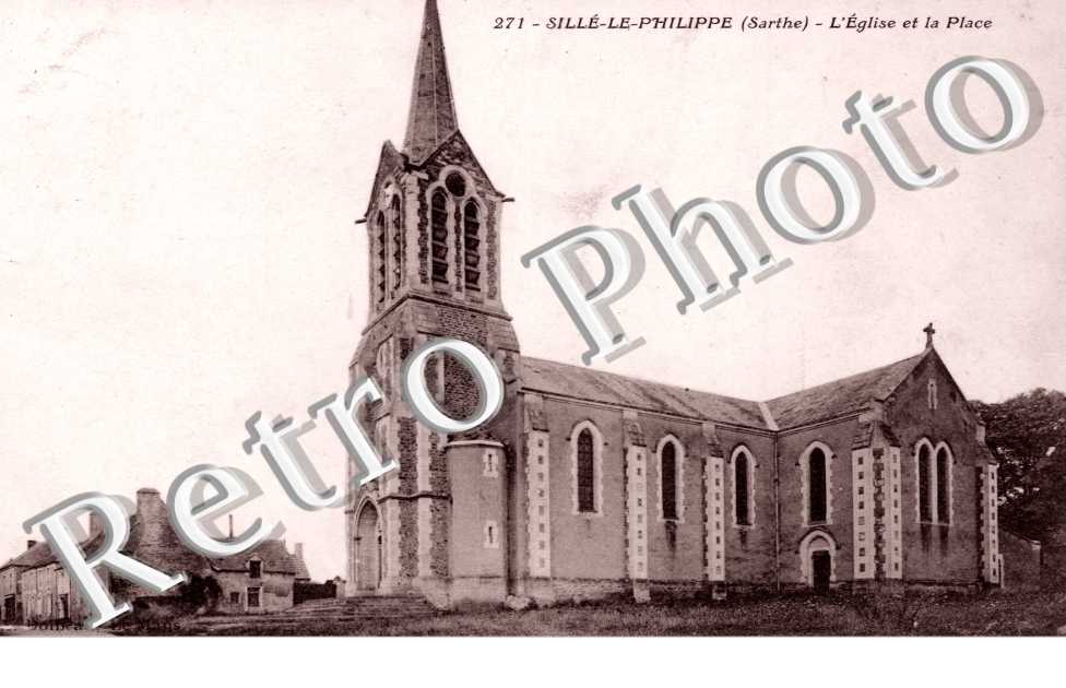 l'eglise et la place