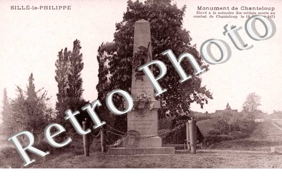 Monument de Chanteloup a la memoire des soldats morts au combat le 12