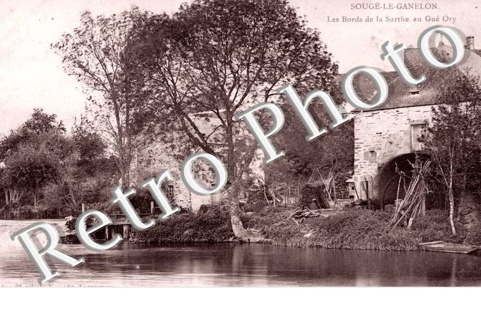 Bords de la Sarthe au Gue Ory