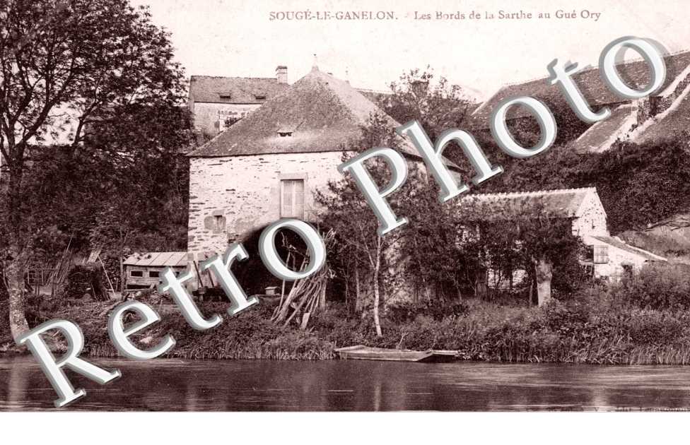 Bords de la Sarthe au Gue Ory