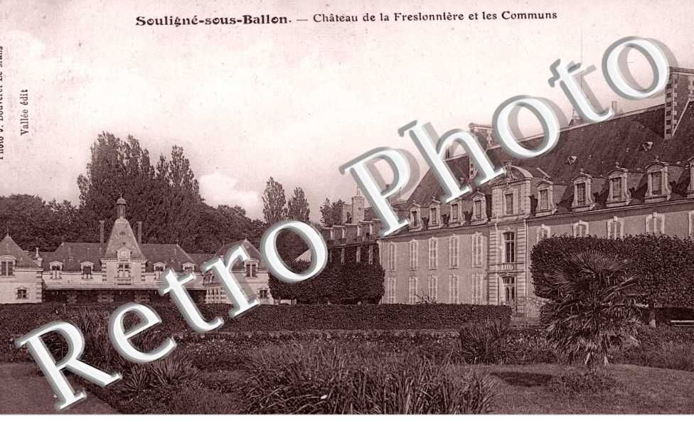 Chateau de la Freslonniere et les Communs