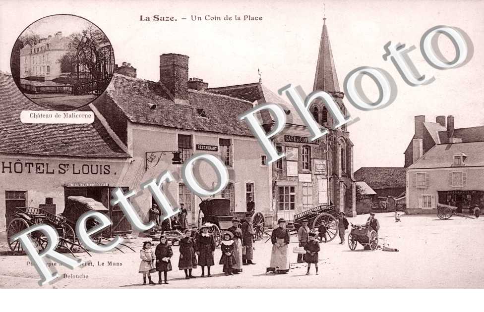Un Coin de la Place - Hôtel St Louis