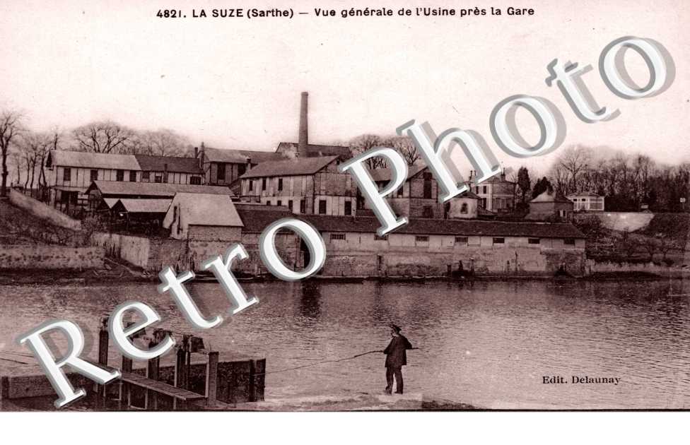 Vue Generale de l'Usine pres de la Gare