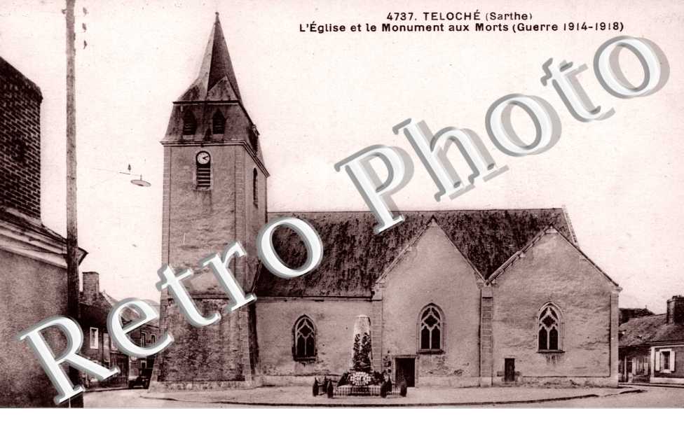 l'eglise et le monument aux morts