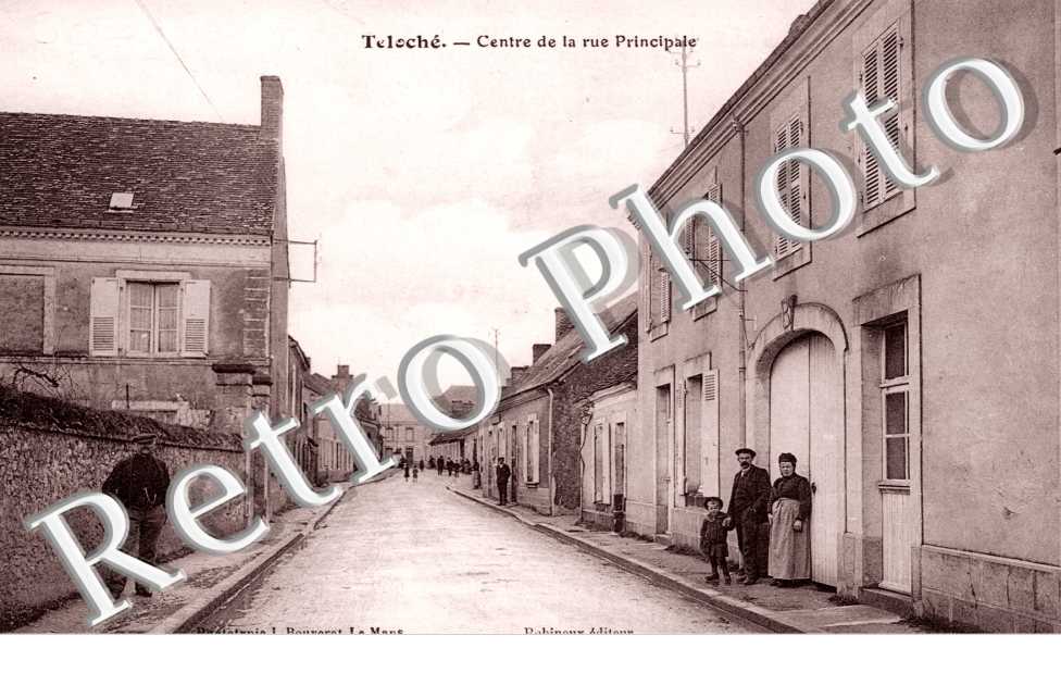 centre de la rue principale