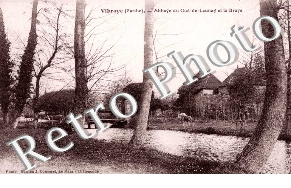 abbaye du Gue de Launay et la Braye