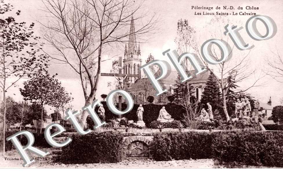 pelerinage de Notre-Dame du Chene, les lieux saints, le calvaire