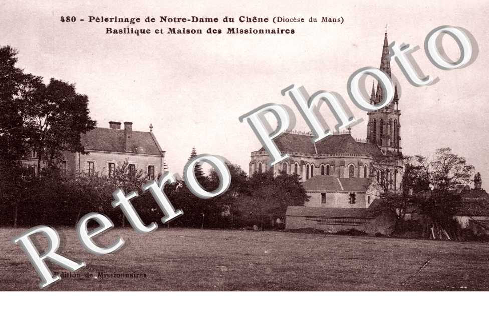 pelerinage de Notre-Dame du Chene, basilique et maison des missionnaires