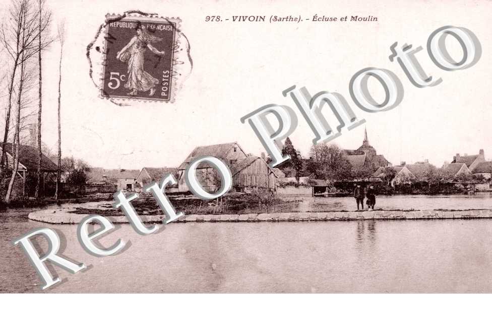 Ecluse et Moulin