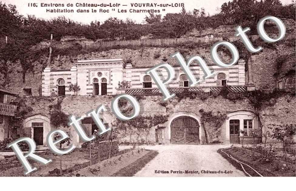 Les Charmettes - Habitations dans le Roc