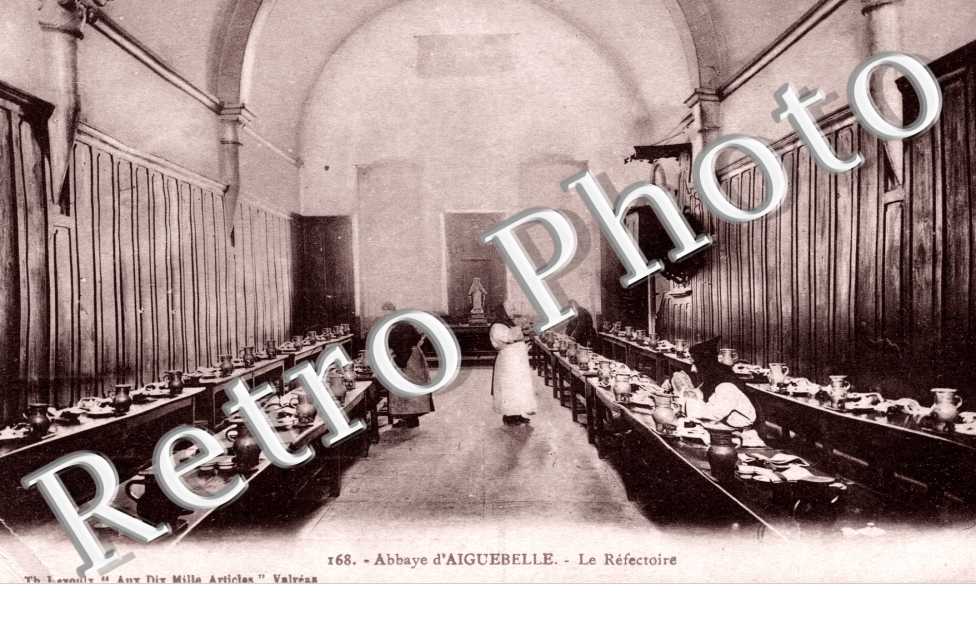 Abbaye d'Aiguebelle - Le refectoire