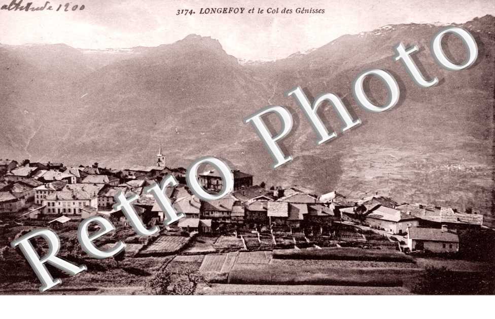 Longefoy et le Col des Genisses