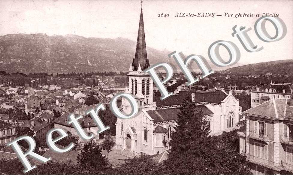 Vue generale et l'Eglise