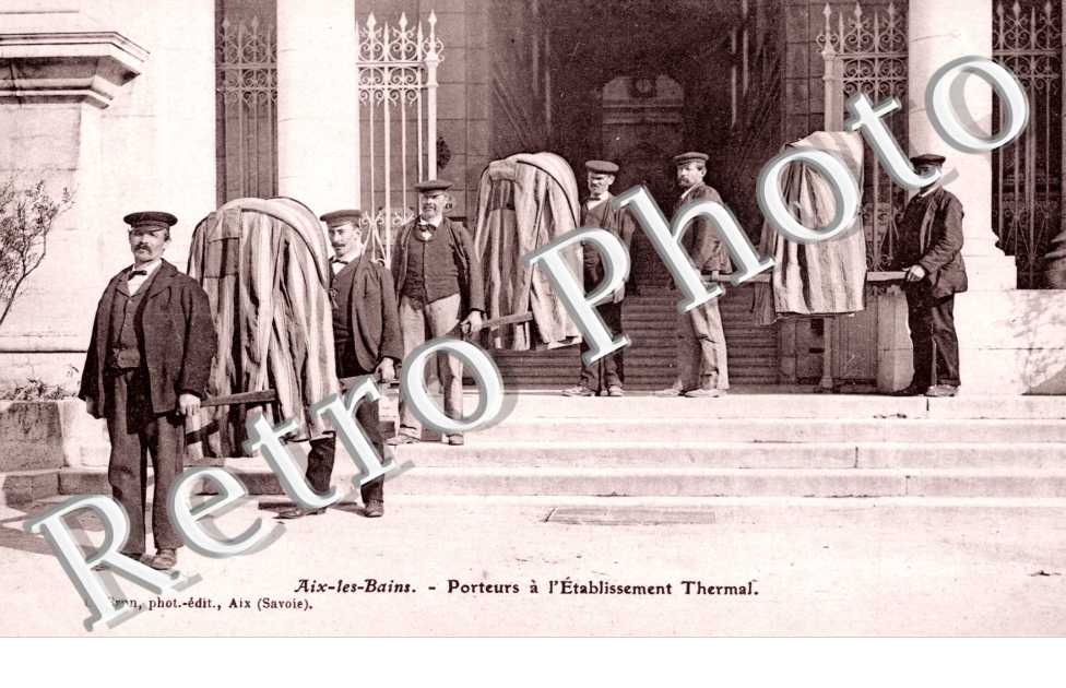 Porteurs a l'Etablissement Thermal