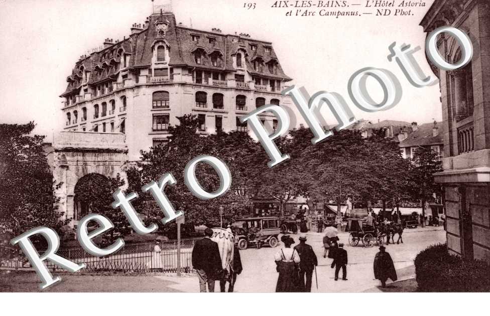 Hotel Astoria et l'Arc Campanus