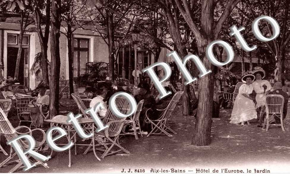 Hotel de l'Europe, le Jardin