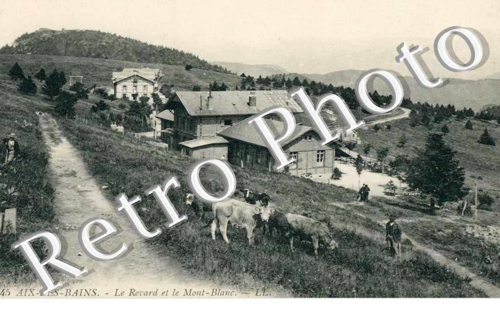 le Revard et le Mont Blanc