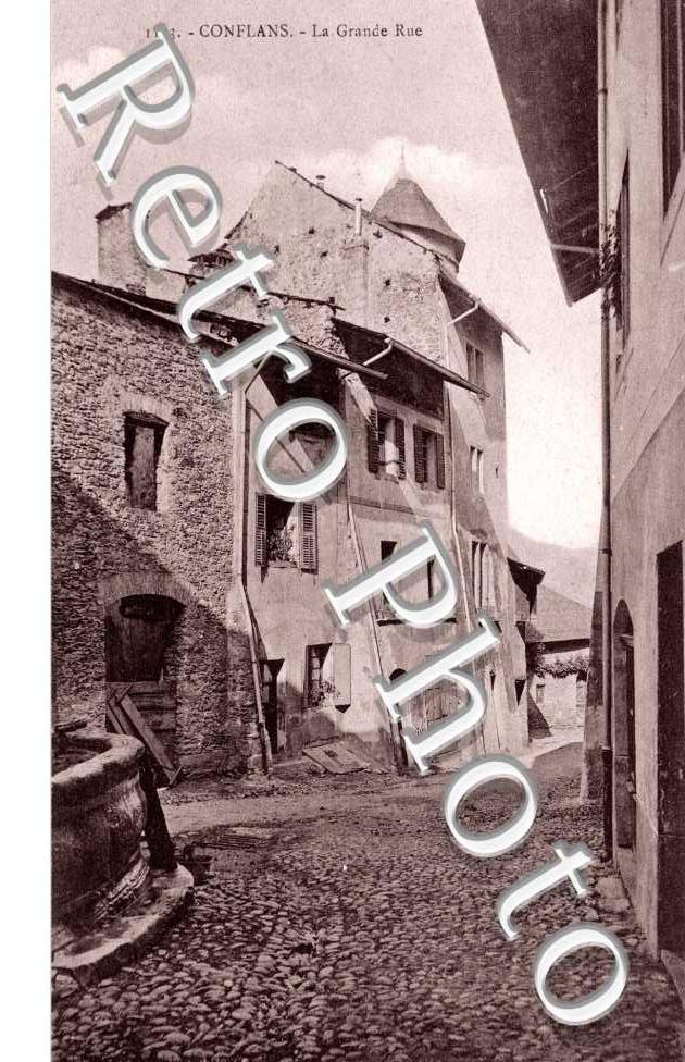 Conflans, la Grande Rue