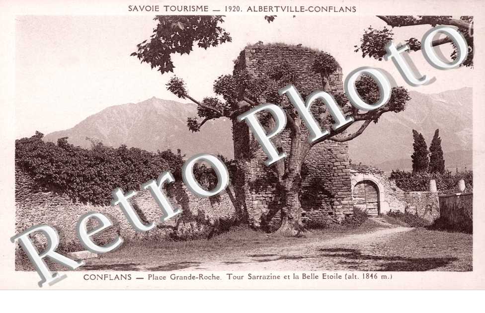 Place Grande Roche, Tour Sarrazine et la Belle Etoile