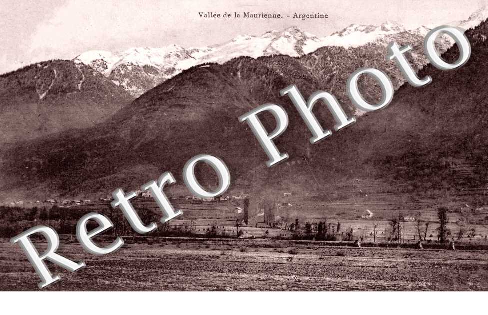 Vallee de la Maurienne et le Village