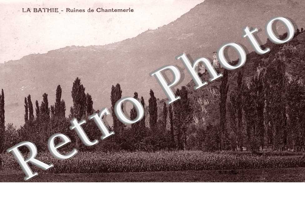 ruines de Chantemerle
