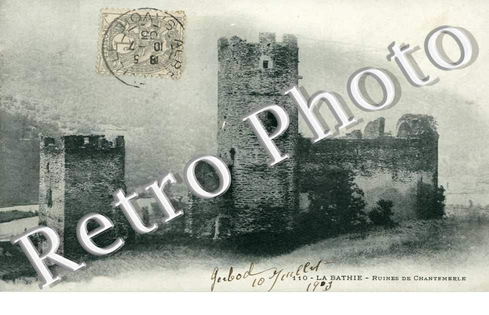 ruines de Chantemerle