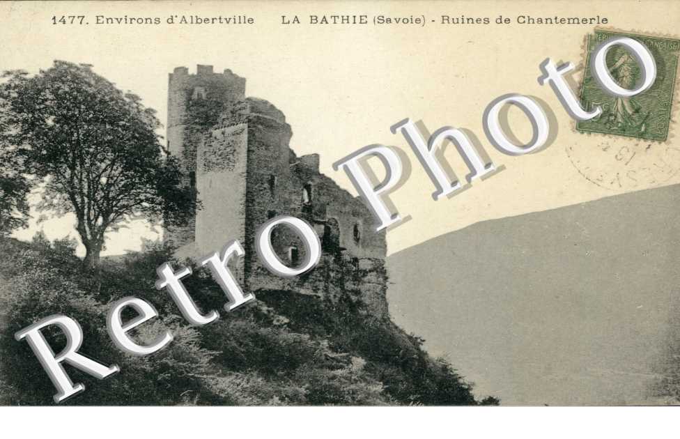 ruines de Chantemerle