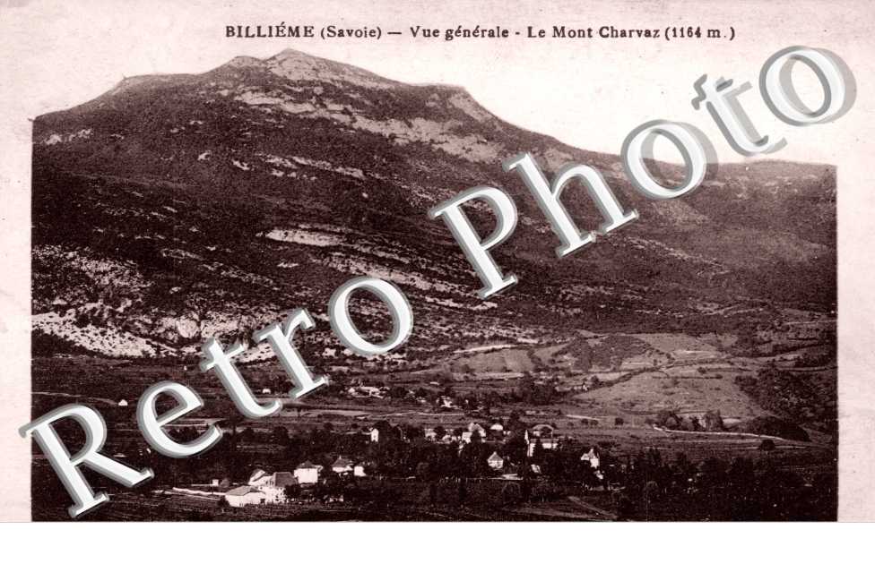 Vue generale et le Mont Charvaz