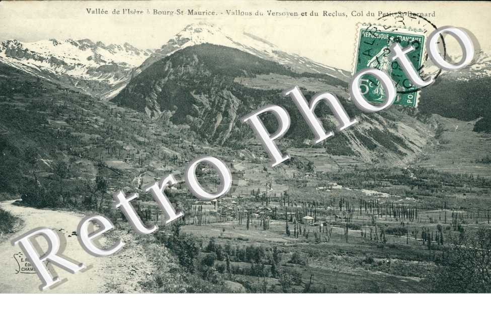 vue generale  vallons du Versoyen et du Reclus