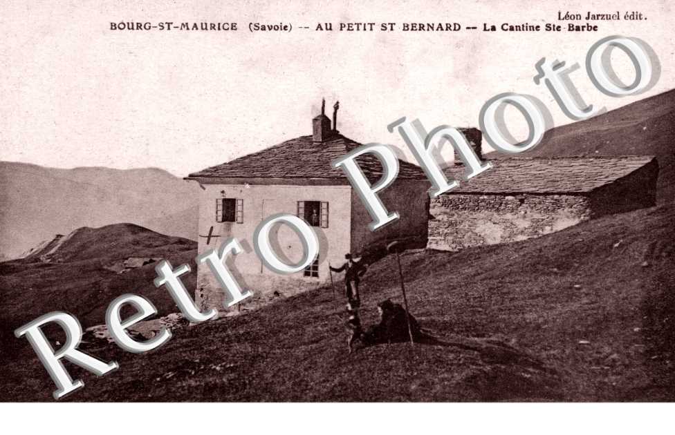 Au Petit Saint Bernard  la cantine Sainte Barbe