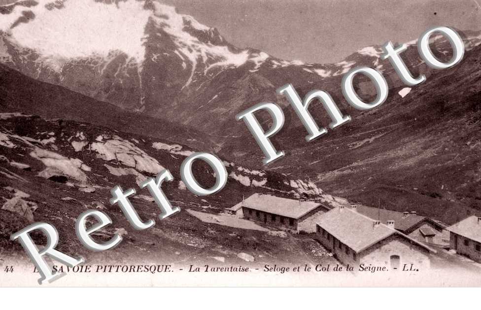 Seloge et Le col de la Seigne