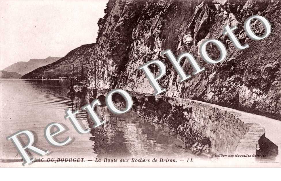 la route aux Rochers de Brison