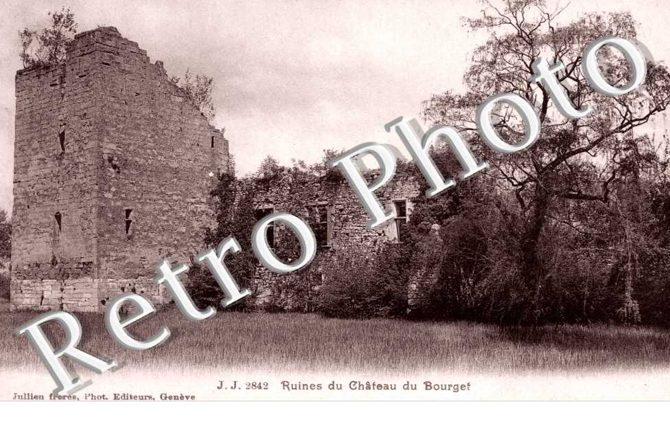 Ruines du Chateau du Bourget