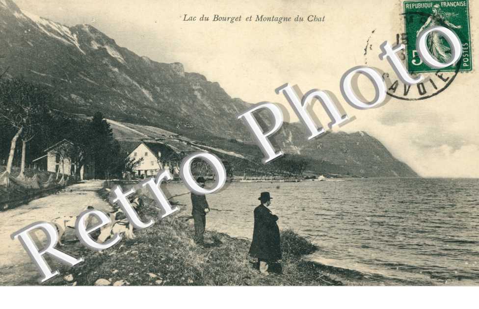 Le Lac du Bourget et Montagne du Chat