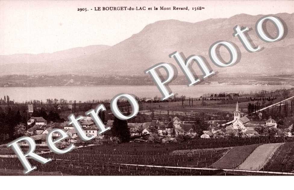 Vue generale et le Mont Revard