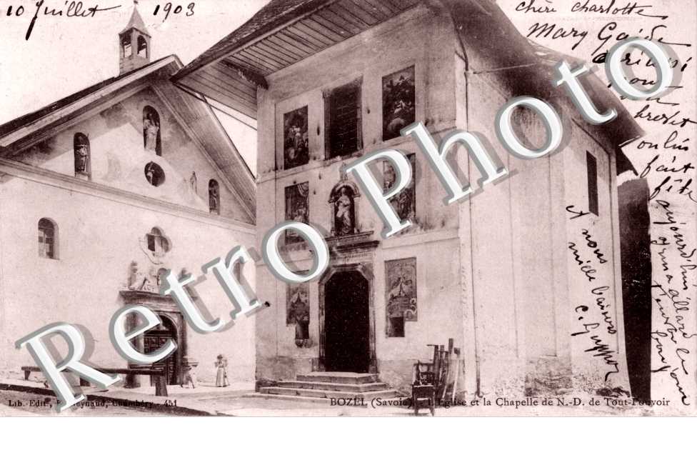 L'Eglise et la Chapelle de Notre Dame de Tout-Pouvoir