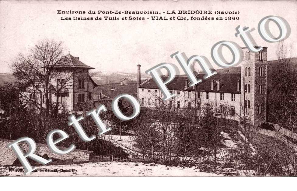 Les Usines de Tulle et Soies, Vial et Cie fondees en 1860