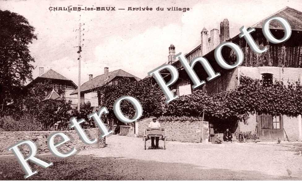 Arrivee du village