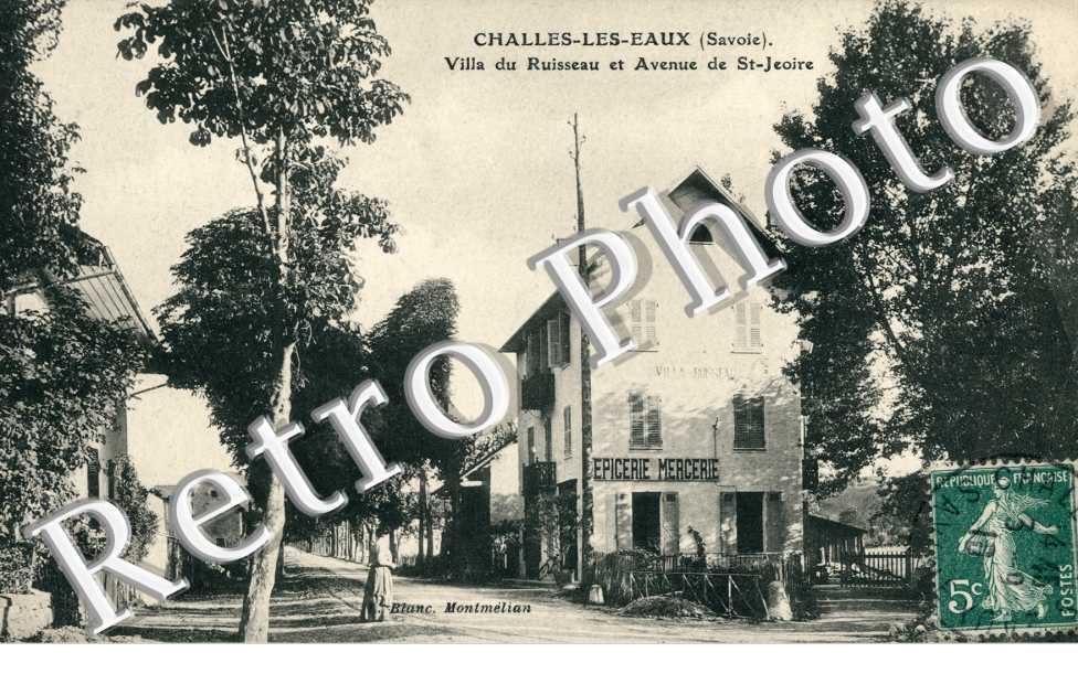 Villa du ruisseau et avenue de St Jeoire