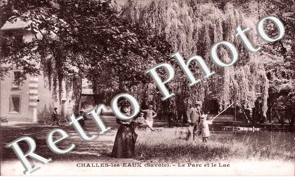 le parc et le lac