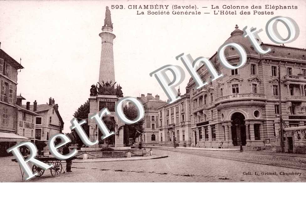 La Colonne des Elephants, la Societe Generale, Hotel des Postes