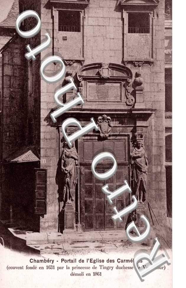Portail de l'Eglise des Carmelites