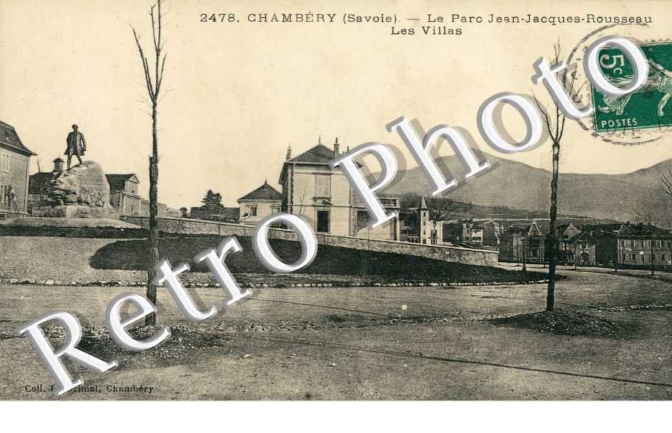Le Parc Jean-Jacques Rousseau, les Villas