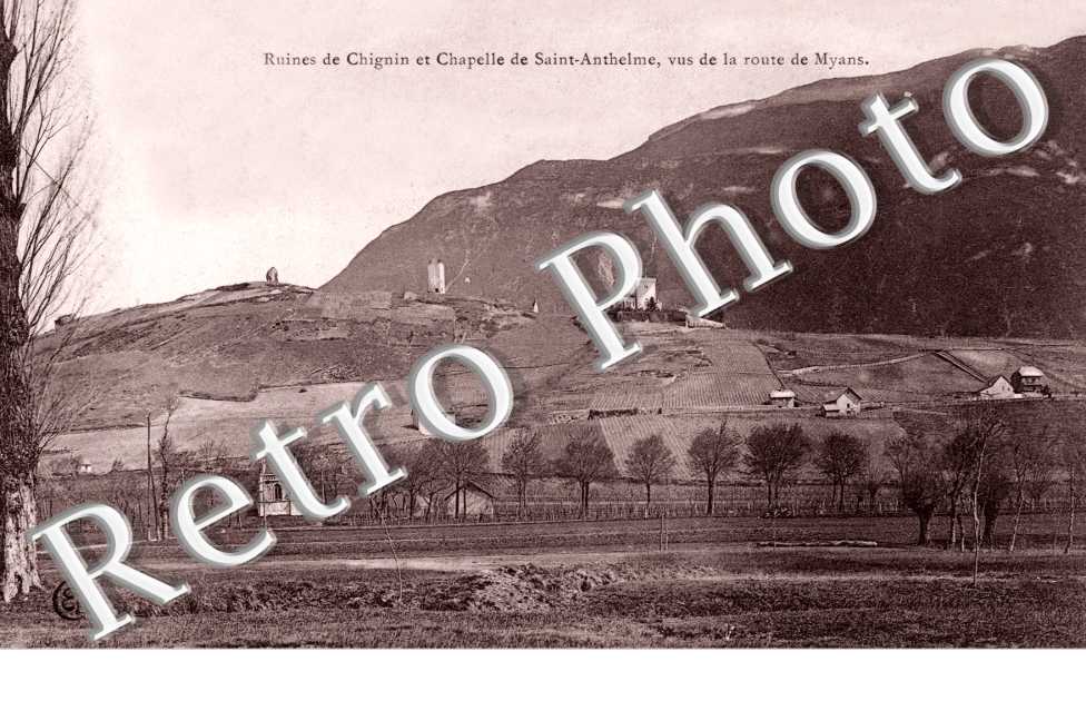 Ruines de Chignin et chapelle de Saint-Anthelme