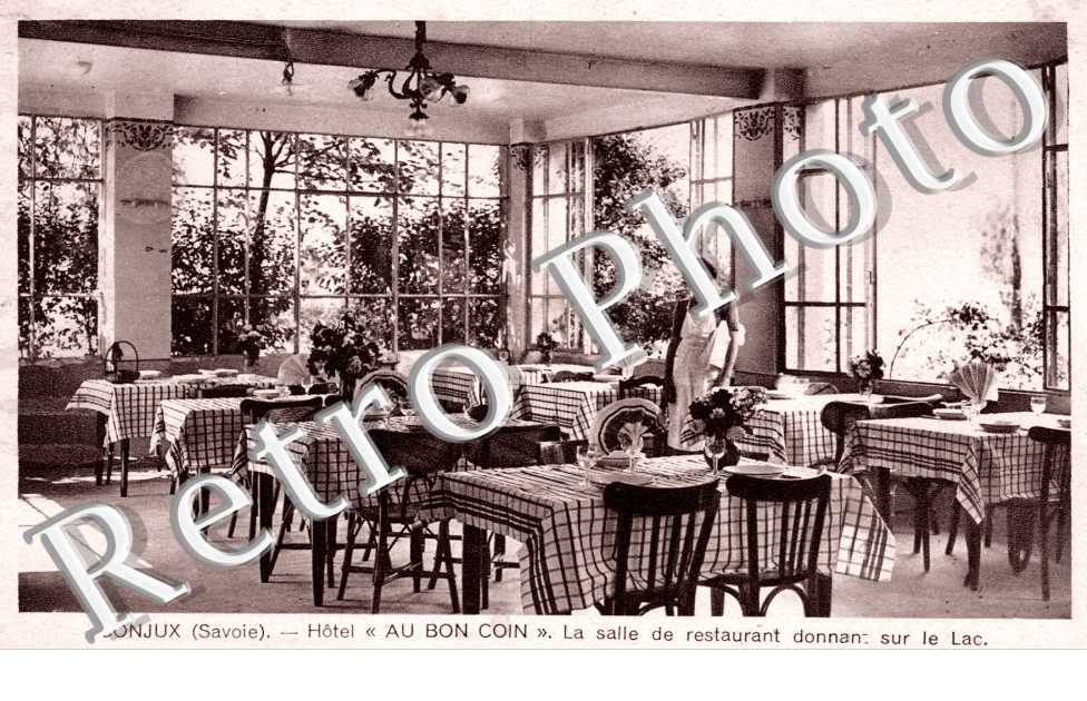 Hotel ''Au Bon Coin'', la Salle de Restaurant