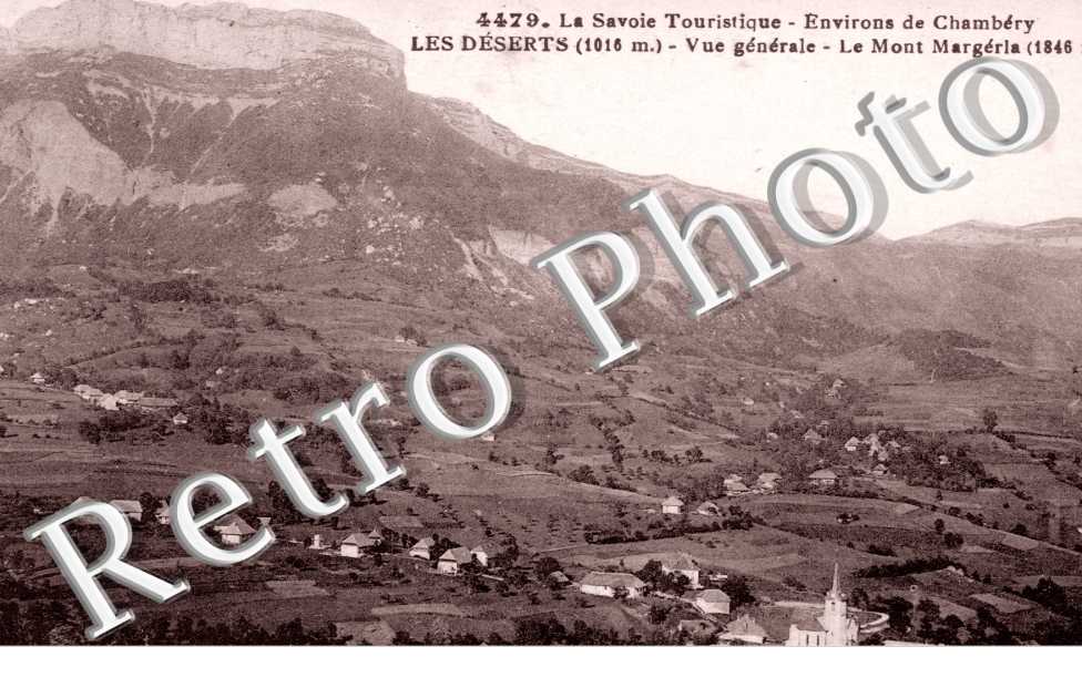 Vue generale, le Mont Margerla