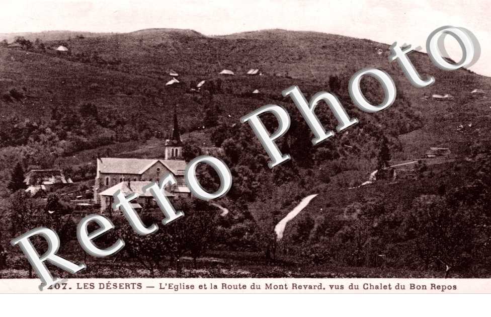 L'Eglise et la Route du Mont Revard