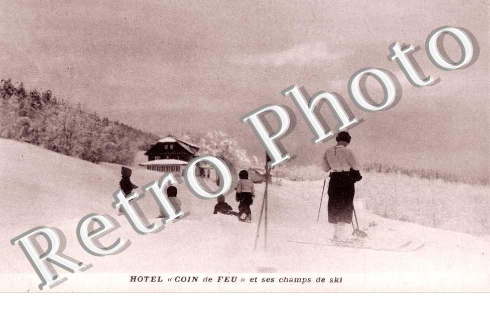 Hotel ''Coin de Feu'' et ses champs de ski